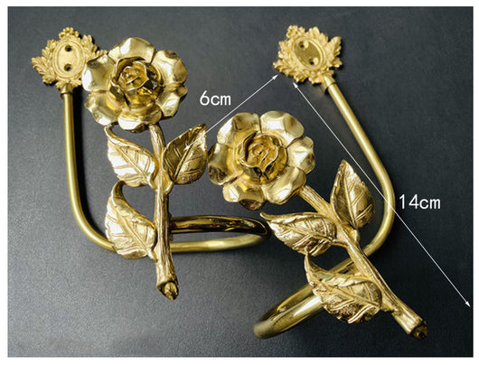 Gancho Decorativo Alas de Ángel Lily en Latón - Estilo Americano - Image 35