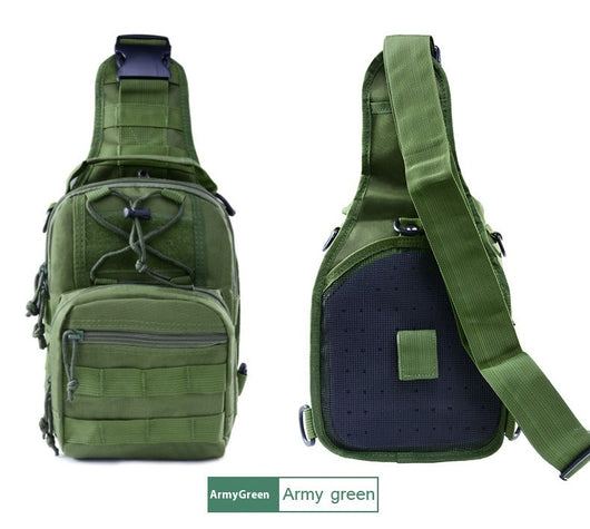 Bolsa Mensajera Táctica Impermeable en Tela Oxford con Camuflaje - Image 16
