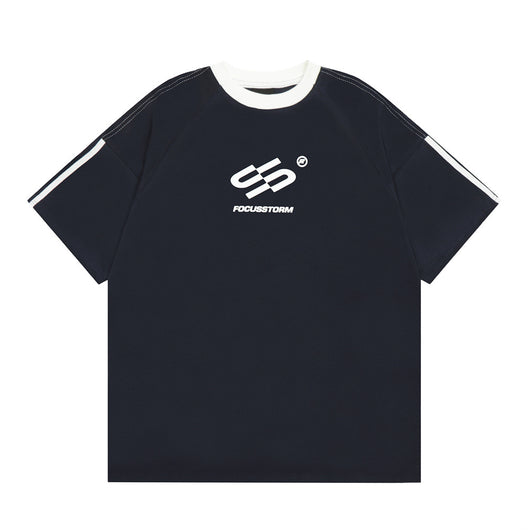 Camiseta Manga Corta con Estampado Creativo para Hombre - Image 9