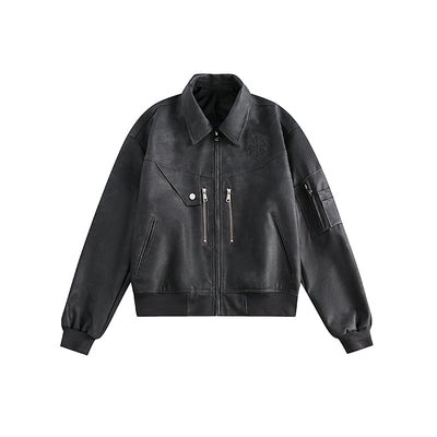 Chaqueta de Cuero PU Casual para Otoño - Estilo Urbano - Image 12