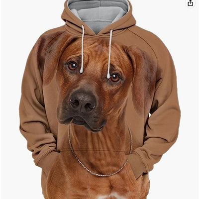 Sudadera Estampada Holgada para Hombre