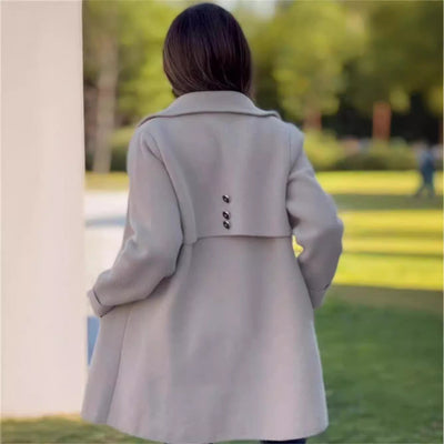 Abrigo de Lana con Forro Polar para Otoño e Invierno - Image 3