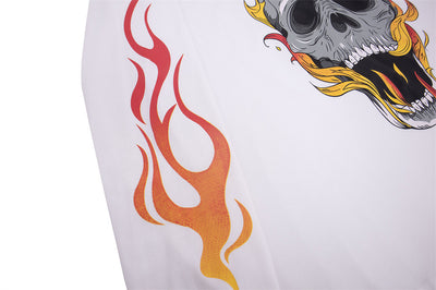 Playera Suelta Estampada para Hombre Cuello Redondo - Image 14
