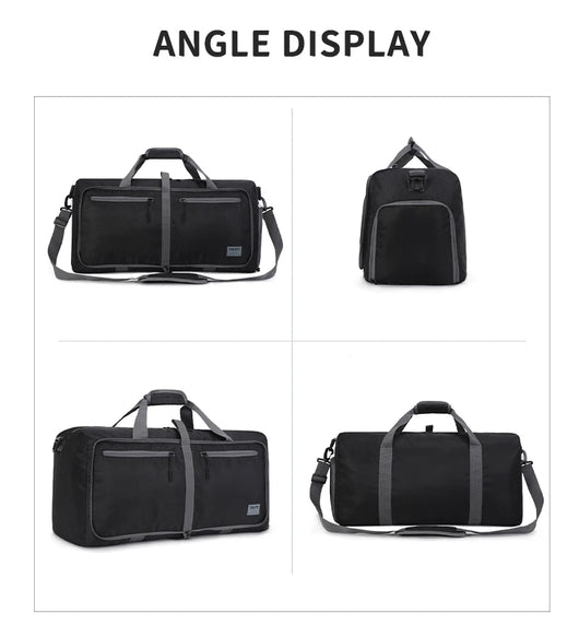 Bolsa de Viaje Plegable con Bandolera - Capacidad Extra Grande Portátil - Image 14
