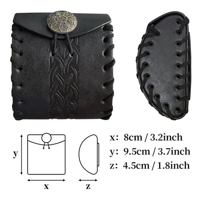 Bolsa Cuadrada Medieval Estilo Vikingo Nórdico para Cosplay y Eventos - Image 8