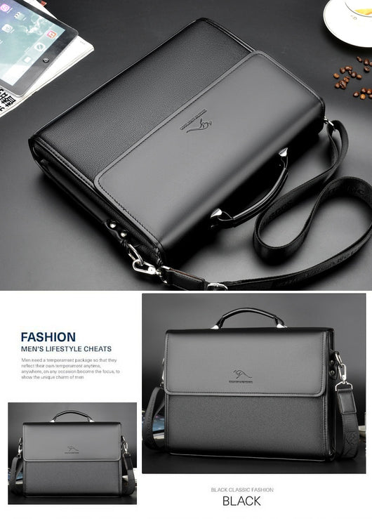 Maletín Ejecutivo Crossbody para Hombre - Bolsa de Negocios Premium - Image 32