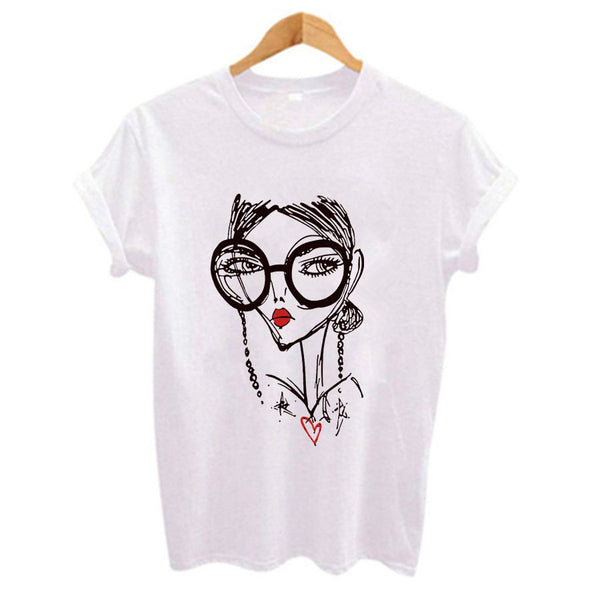 Blusa Casual Primavera Verano Talla Grande para Estudiantes