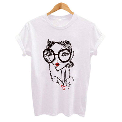 Blusa Casual Primavera Verano Talla Grande para Estudiantes