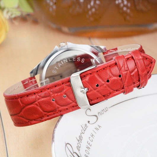 Reloj de Moda para Mujer con Escala Romana y Diseño de Engranajes - Image 4