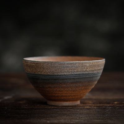 Taza de Té Cerámica Artesanal Estilo Kung Fu - Cuenco Maestro Japonés Hecho a Mano - Image 2