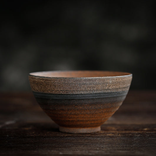 Taza de Té Cerámica Artesanal Estilo Kung Fu - Cuenco Maestro Japonés Hecho a Mano - Image 2