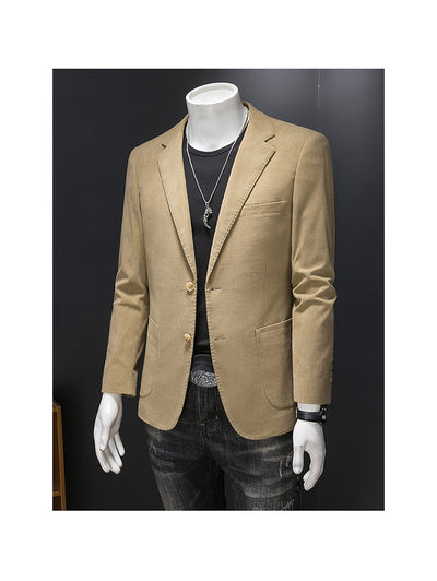 Blazer Casual de Pana Slim Fit para Hombre - Image 11