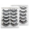 Pestañas Postizas 3D - Pack de 5 Pares Naturales y Suaves