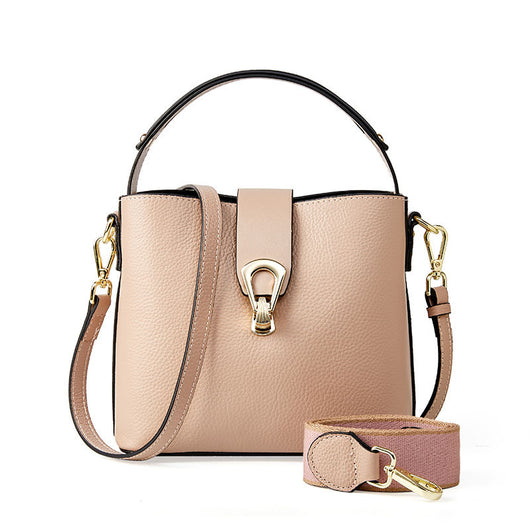 Bolso Mensajero de Cuero Premium para Mujer - Elegancia Minimalista - Image 5