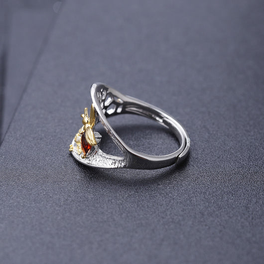 Anillo Ajustable de Diseño Natural con Apertura Flexible - Image 10