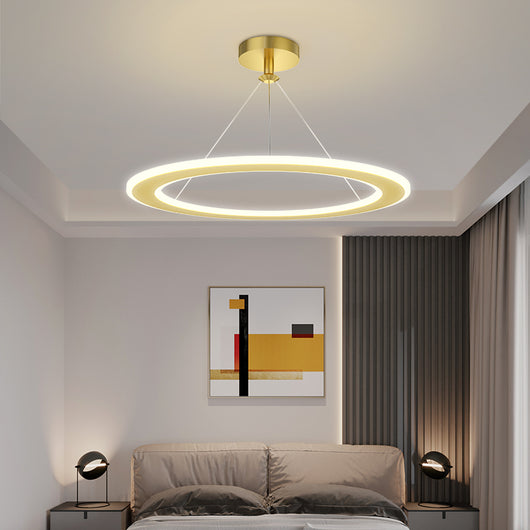 Lámpara de Techo Circular Minimalista para Dormitorio y Estudio - Image 12