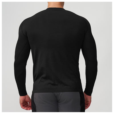 Playera Deportiva Manga Larga Transpirable de Secado Rápido para Hombre - Image 26