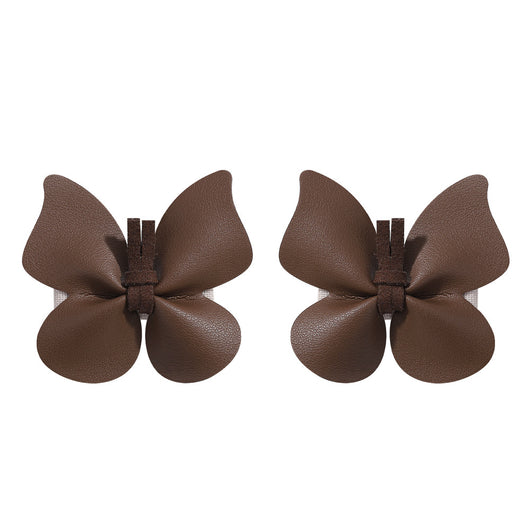 Hebillas Infantiles de Cuero PU con Diseño de Mariposa - Image 13