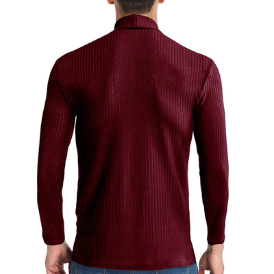 Suéter Cuello Alto Térmico de Manga Larga para Hombre - Image 25