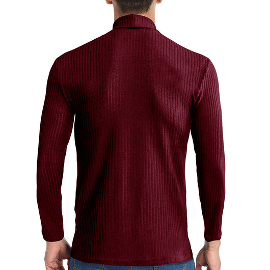 Suéter Cuello Alto Térmico de Manga Larga para Hombre - Image 25