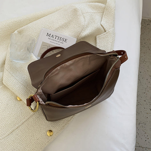 Bolso Bandolera Colorblock PU - Estilo Moderno y Versátil - Image 6
