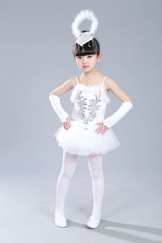Falda Tutú Infantil con Tirantes de Gasa Elegante - Image 9