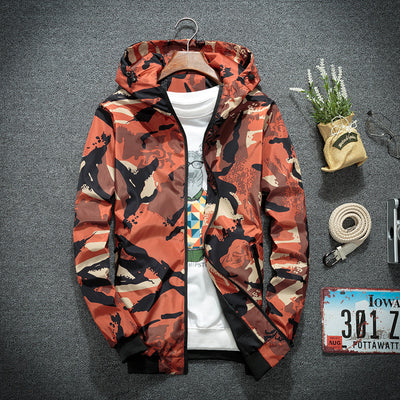 Chamarra Hoodie Camuflaje Casual para Hombre - Image 10