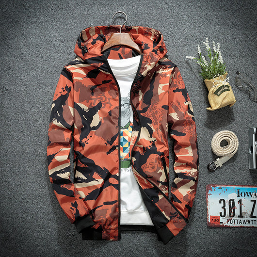 Chamarra Hoodie Camuflaje Casual para Hombre - Image 10