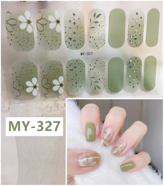 Stickers de Uñas 3D Sin Horno - Impermeables y Duraderos - Image 5