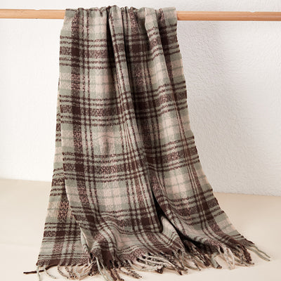 Bufanda Escocesa Gruesa de Invierno - Suave y Cálida - Image 11