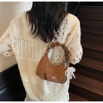 Bolso Bandolera Wild Chain con Pliegues Exquisitos - Image 14