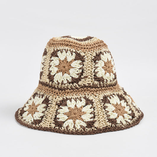 Sombrero Femenino Tejido a Mano en Papiro - Plegable para el Sol - Image 7