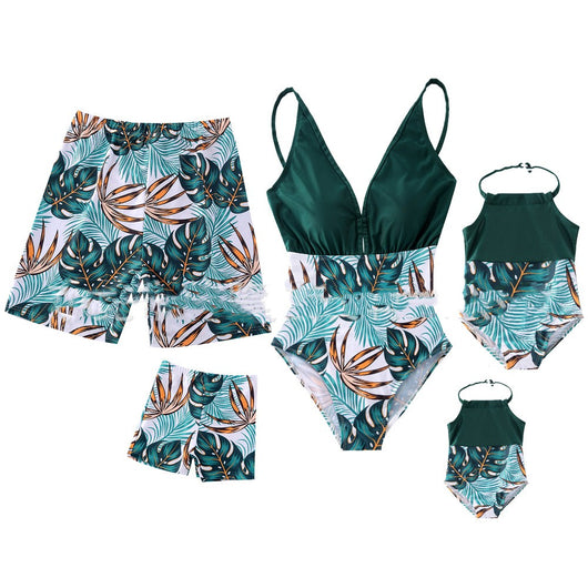 Traje de Baño Familiar Secado Rápido - Pantalones de Playa para Padres e Hijos - Image 10