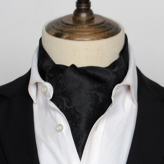 Camisa de Seda Estilo Vintage Británico con Pañuelo - Image 21