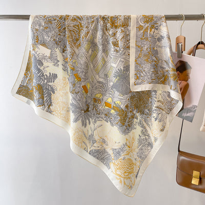 Pañoleta Cuadrada Primavera - Foulard Ligero Versátil - Image 5