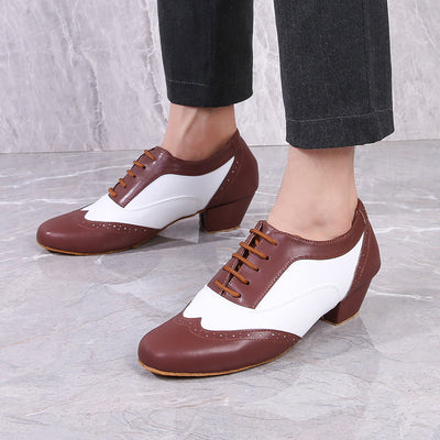 Zapatos de Baile Latino y Cuadrado con Suela Blanda para Adultos - Image 2