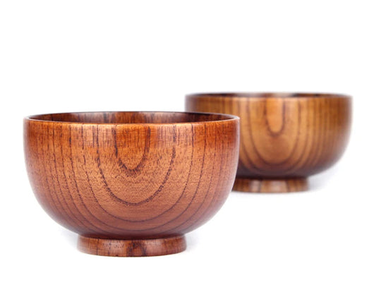 Tazón de Madera Estilo Japonés para Arroz, Sopa y Ensaladas - Image 16