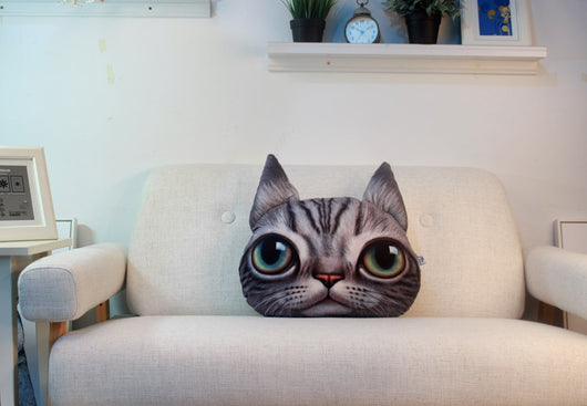 Almohada Gato de Peluche para Sofá y Cama - Image 14