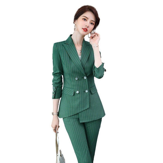 Traje Ejecutivo Mujer Otoño Invierno - Estilo Presidenta Elegancia Empresarial