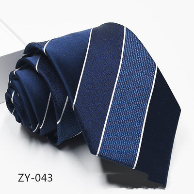 Corbata Clásica Rayada 1200D para Hombre - Elegancia Profesional - Image 96