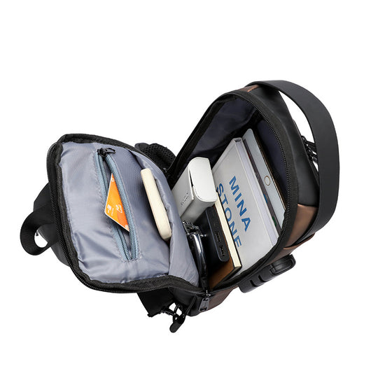 Bolsa de Ocio para Hombre con Cierre de Seguridad y Gran Capacidad - Image 8