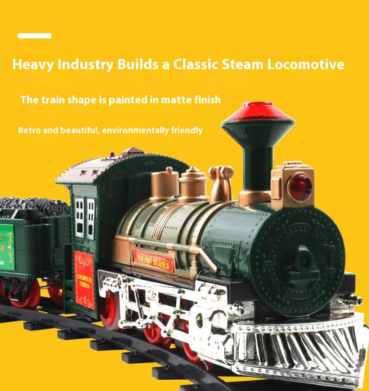 Tren Eléctrico de Juguete con Rieles para Niños - Simulador Realista - Image 6