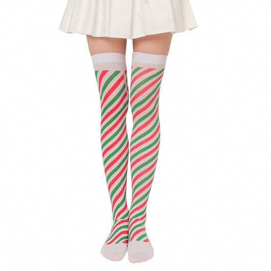 Calcetines Navideños con Muñeca de Peluche y Moño - Image 12