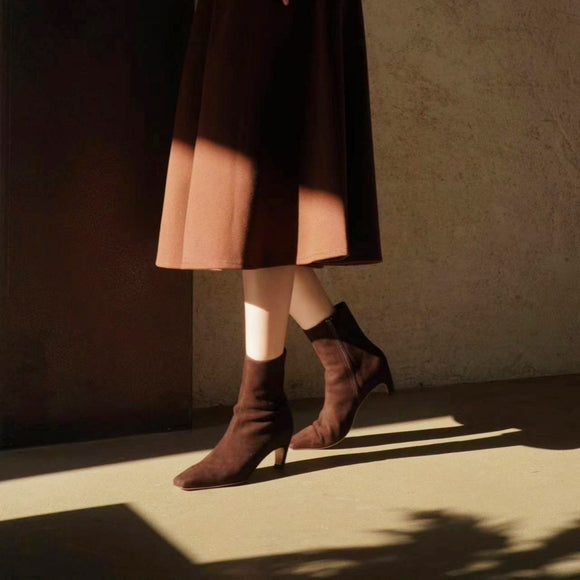 Botas de Invierno para Mujer en Cuero Genuino - Calidez y Estilo