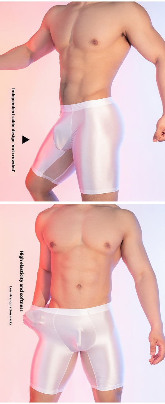 Leggings Moldeadores de Seda Elástica Brillante para Fitness - Image 16