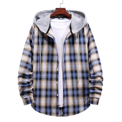 Camisa Cuadriculada Oversized para Parejas - Diseño a Cuadros Clásico - Image 10