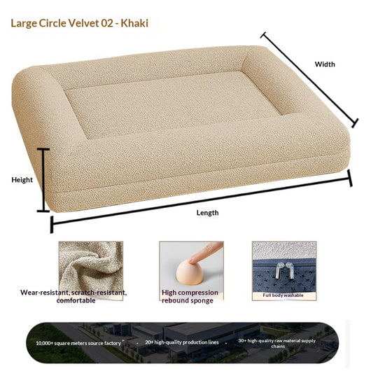 Cama Sofá para Perros Extragruesa Desmontable y Lavable, Todo Clima - Image 3
