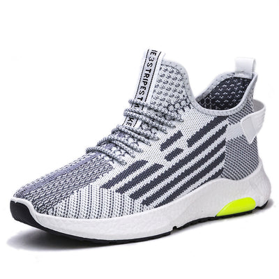 Zapatillas Deportivas Tejidas Transpirables para Correr - Sneakers Modernos para Hombre - Image 4