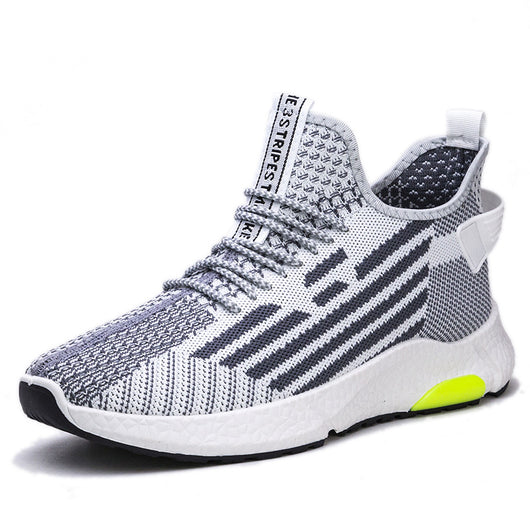 Zapatillas Deportivas Tejidas Transpirables para Correr - Sneakers Modernos para Hombre - Image 4
