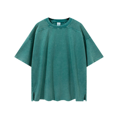Camiseta Corta Bicolor de Tela Suave y Cómoda - Image 15